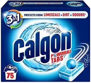 Remove limescale, residue and odours from your washing machine with these tablets – get this 75 pack with 30% off