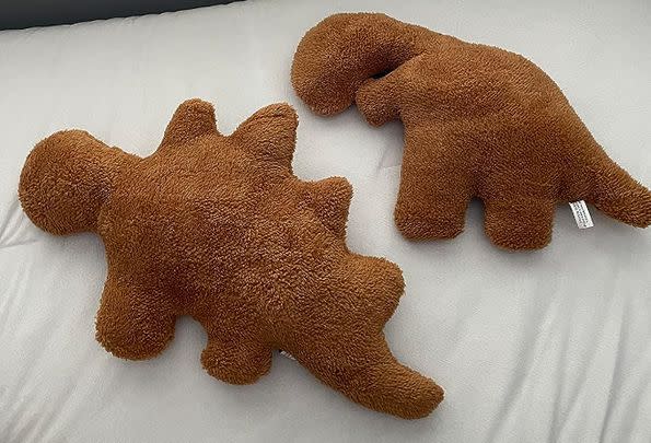 A dino nugget pillow because these were all the rage during your childhood
