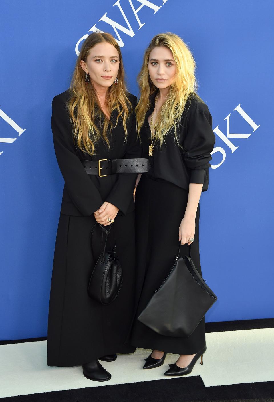 Mary-Kate and Ashley Olsen at the CFDA Awards