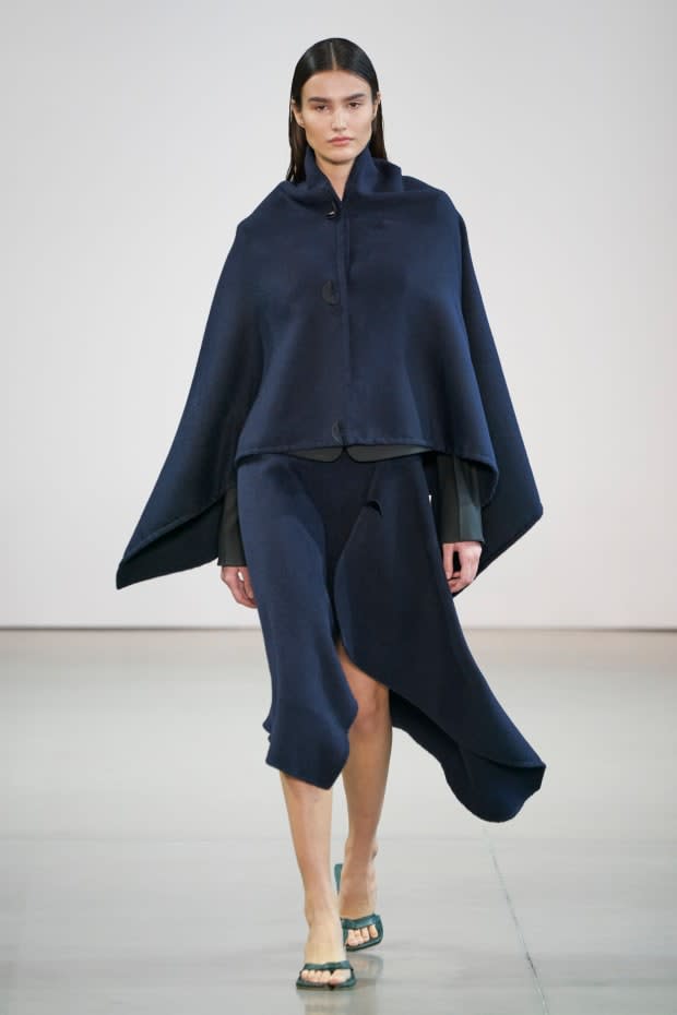 <p>A look from the Bevza Fall 2020 collection. </p>