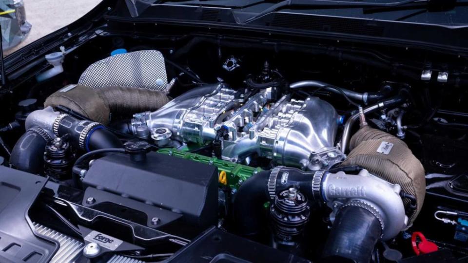 GT-R引擎經過改裝之後來到了4.1升，再加上各方面強化，使得這組動力可以帶來1,000馬力的水準。(圖片來源/ SB Motorsport)