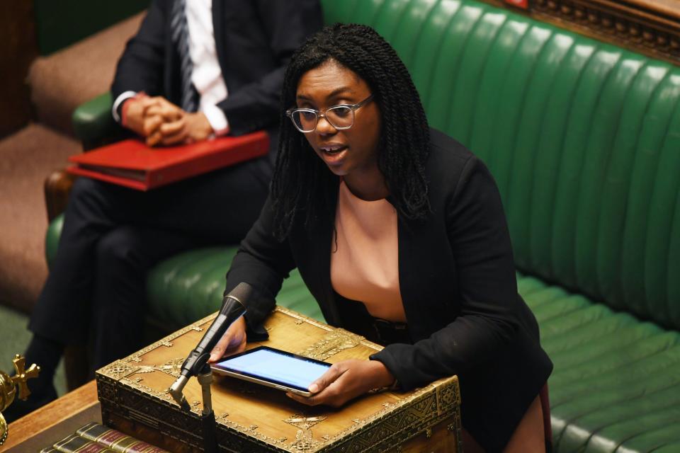 Kemi Badenoch went on to hit out at schools who had expressed support for the 'anti-capitalist' Black Lives Matter movement (PA)