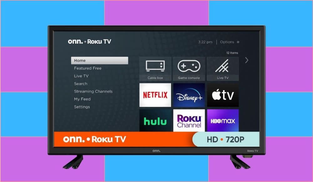 An Onn. Roku TV