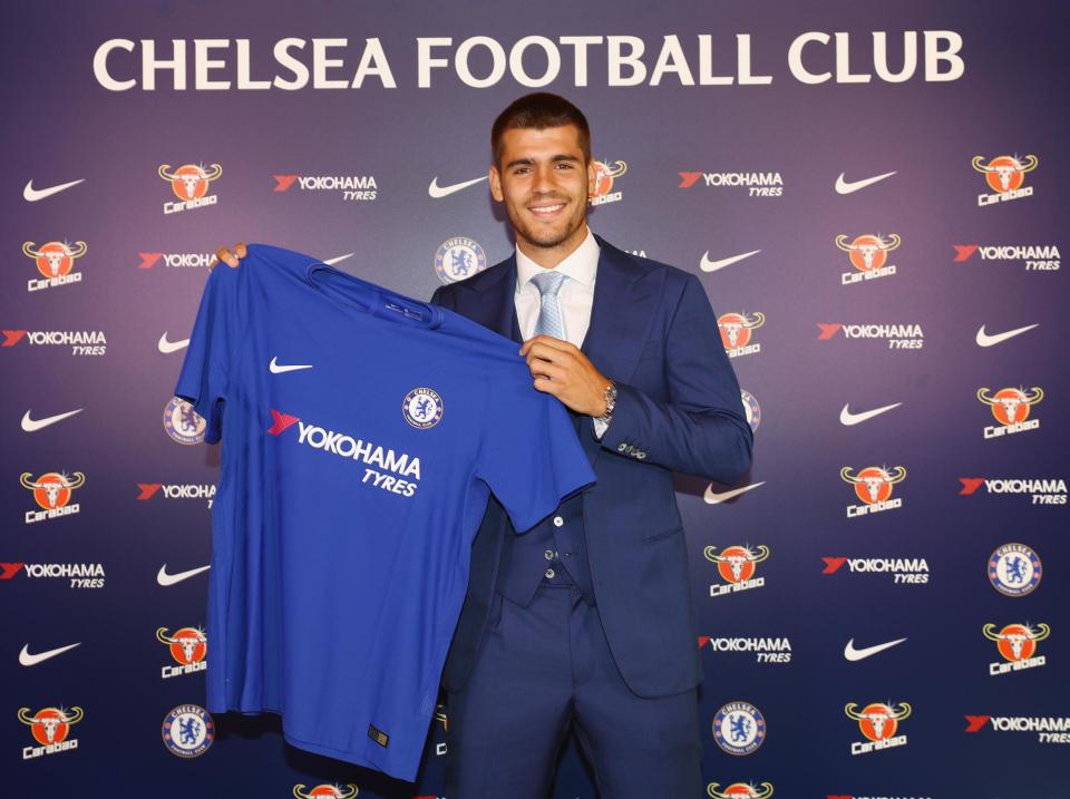 Morata becomes Chelsea's record-signing: Getty