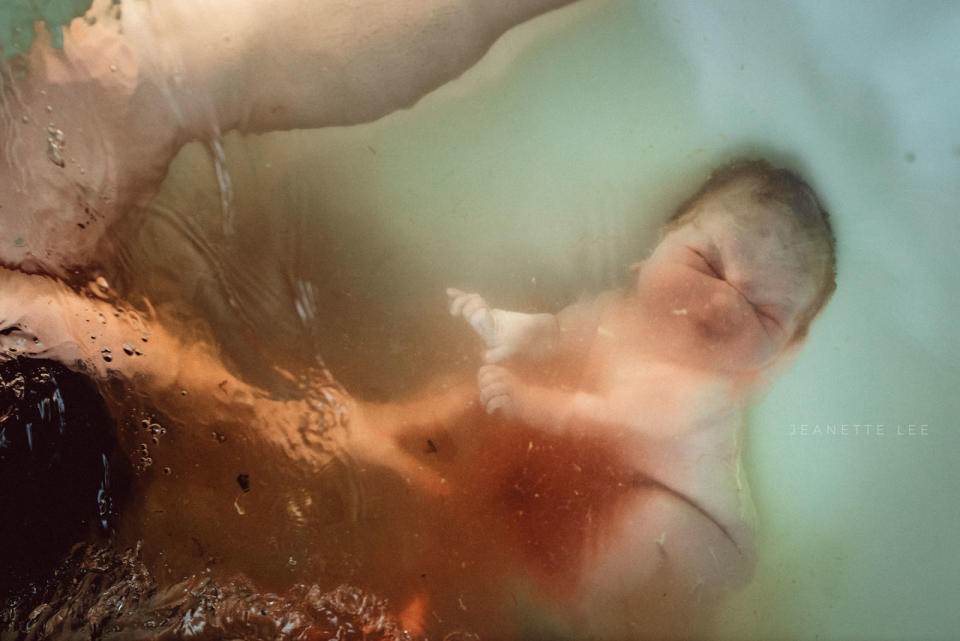 Finalist: "Baby's First Swim"