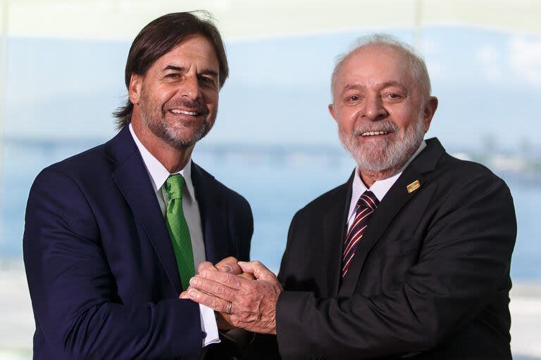 Lacalle Pou y Lula