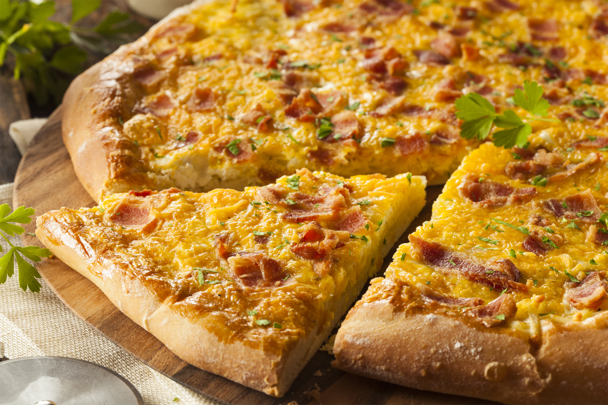 bacon pizza