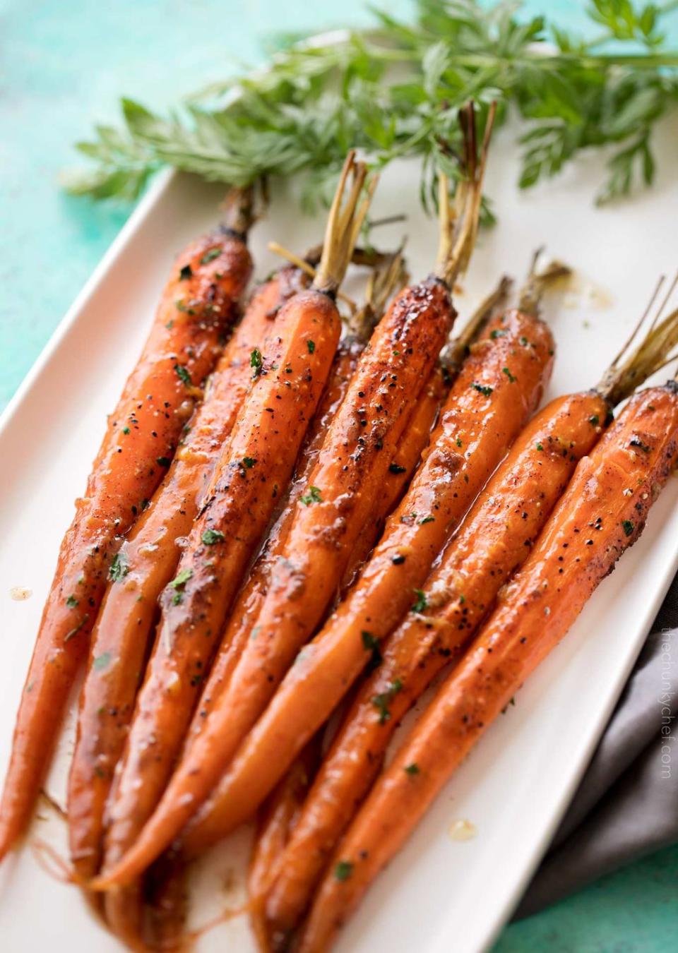 Slow Cooker Roasted Carrots