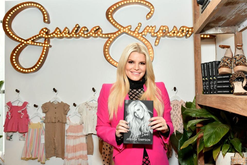 Lawrence said she hoped to one day meet Jessica Simpson (pictured) too (Getty Images)