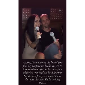 Aaron Carter’s Ex-Girlfriend Lina Valentina Reacts to Late Rapper's Death: 'Wishing You So Much Peace'