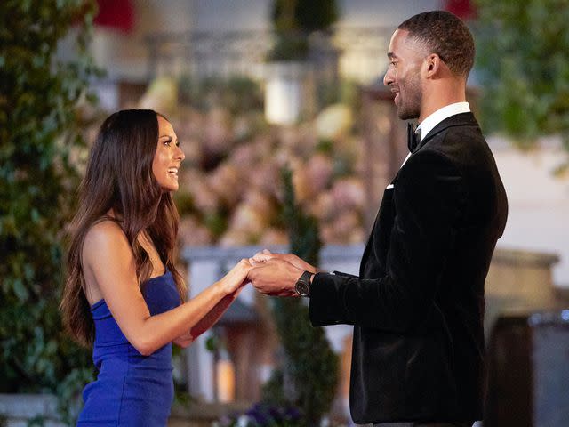 Craig Sjodin via Getty Abigail Heringer meets Matt James on season 25 of The Bachelor