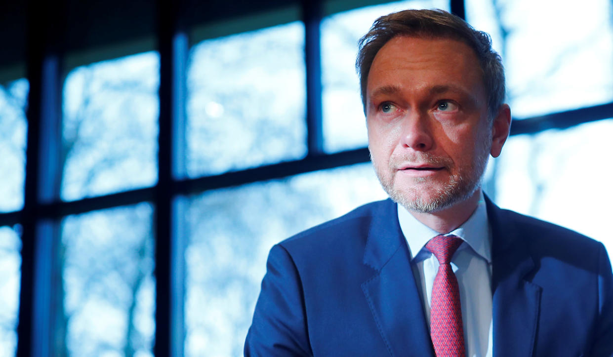 Christian Lindner ist nach der Landtagswahl in Thüringen unter Druck geraten (Bild: Reuters/Hannibal Hanschke)