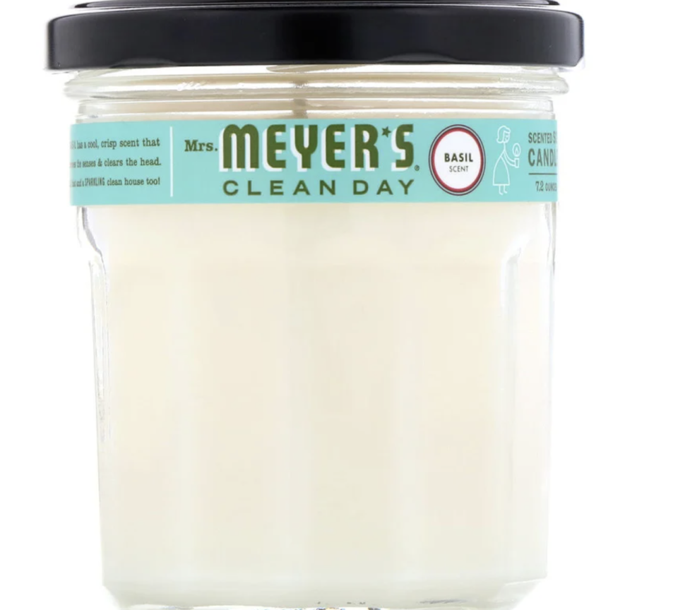 Mrs. Meyers Clean Day, Scented Soy Candle, Basil Scent. PHOTO: iHerb