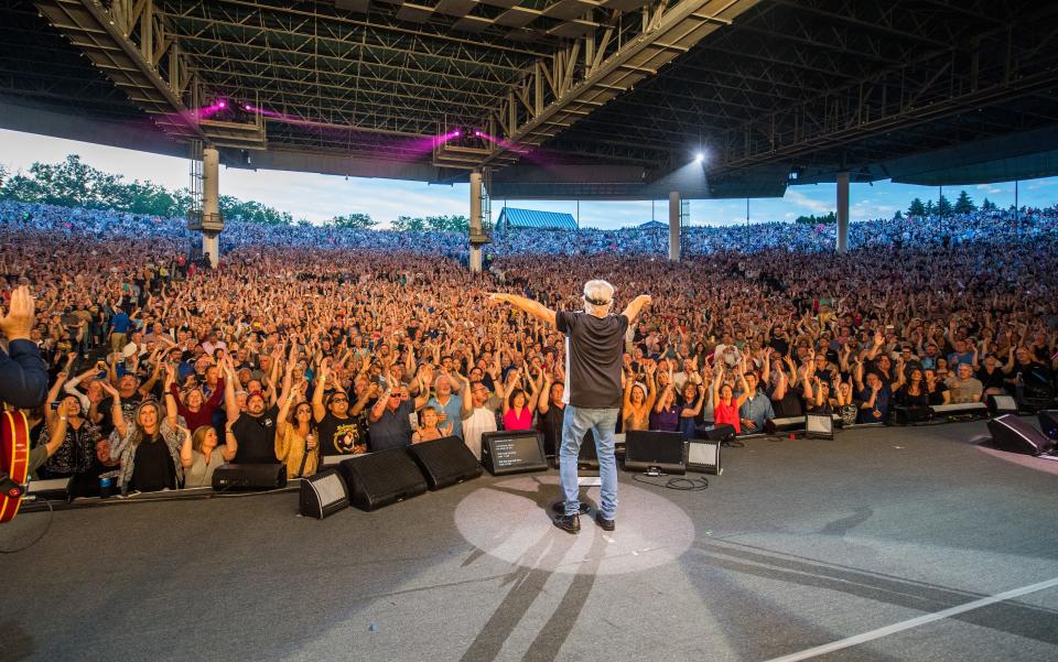 It was the end of an era Friday as Seger and the Silver Bullet Band played their final concert at the old Pine Knob.