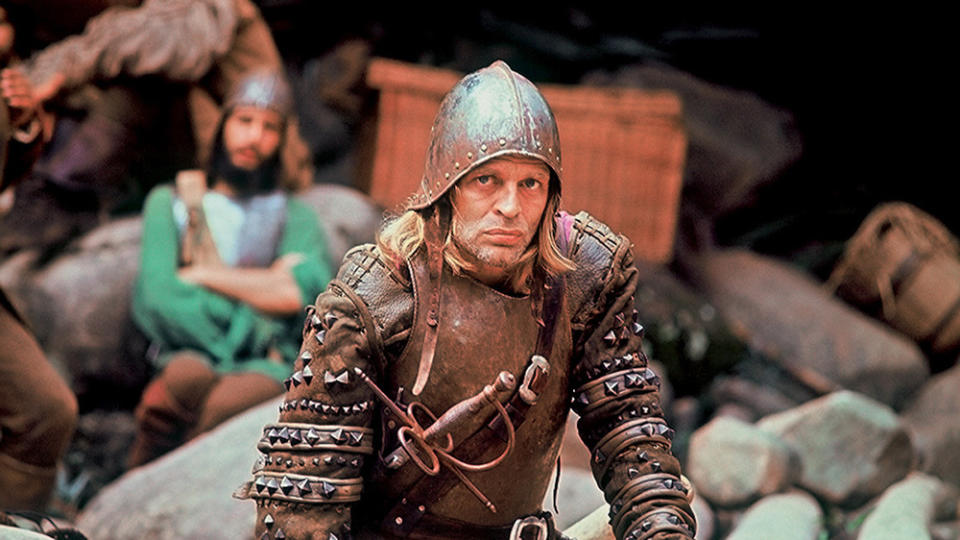 Kinski als Konquistador Don Lope de Aguirre in "Aguirre - Der Zorn Gottes"