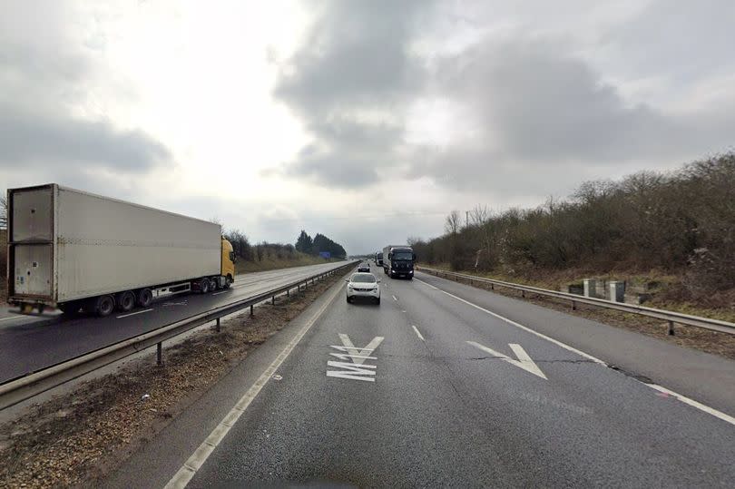 M11 between junctions 10 and 11