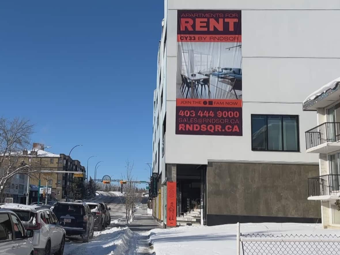 As of September, construction has begun on 2,799 new rental apartment buildings in Calgary this year, the highest number on record according to the Canada Mortgage and Housing Corporation. Calgary-based RNDSQR is one development company that has shifted in recent years to building rentals exclusively.   (Paula Duhatschek/CBC - image credit)