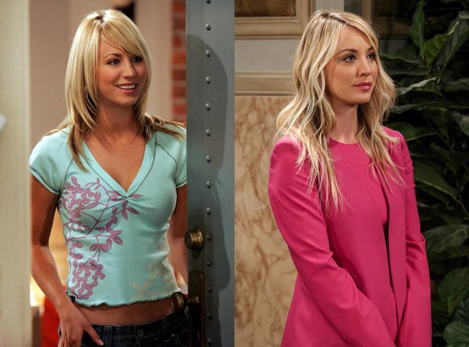 Kaley Cuoco, The Big Bang Theory, Then and Now