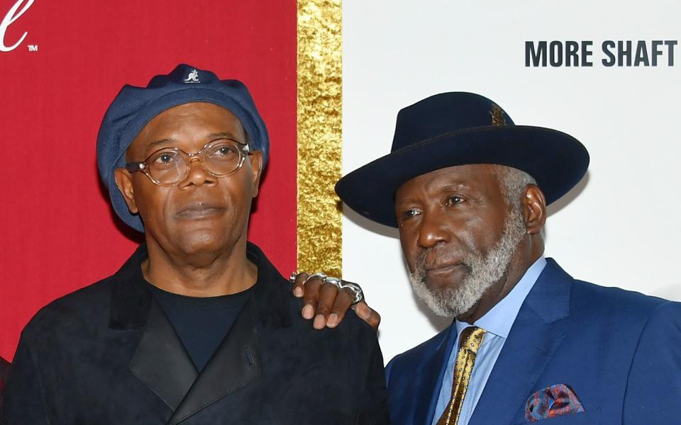 Samuel L. Jackson (links) trauert auf Social Media um seinen Freund und Kollegen Richard Roundtree, der am Dienstagnachmittag dem Krebs erlag. (Bild: 2019 Getty Images/Mike Coppola)