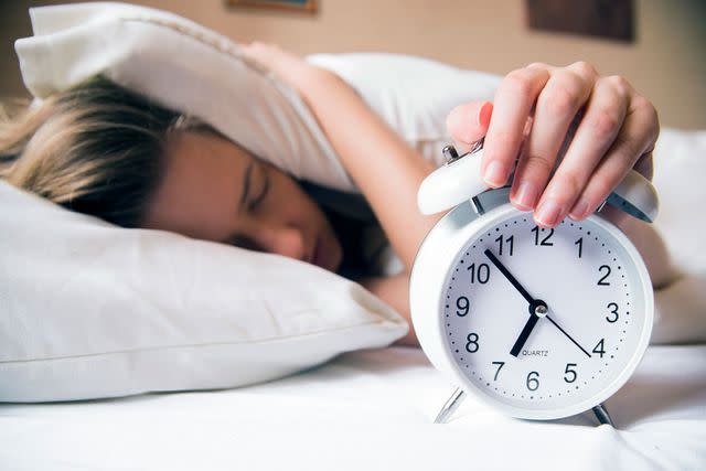 <p>Getty</p> Disrupted sleep due to Daylight Saving Time.