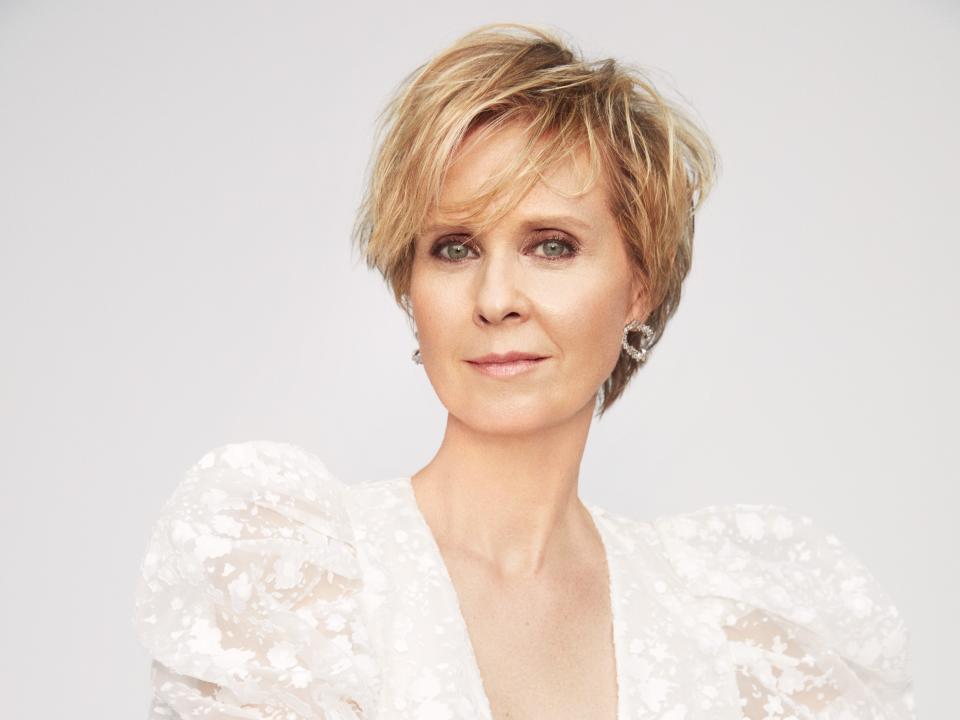 Cynthia Nixon: ‘As women, it’s demanded of us that we be appealing, whatever that means’ (Netflix)