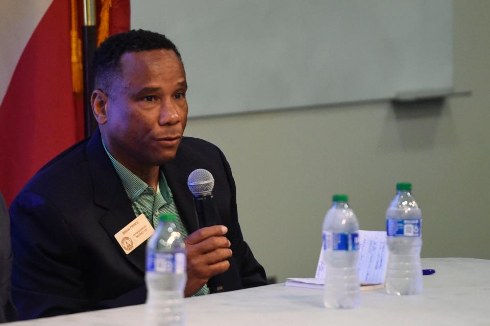 Georgia state Rep. Brian Prince speaks during a post-session town hall event at Augusta University Summerville Campus on Thursday, May 11, 2023. Augusta's state lawmakers talked about issues and accomplishments in the past Georgia legislative session.