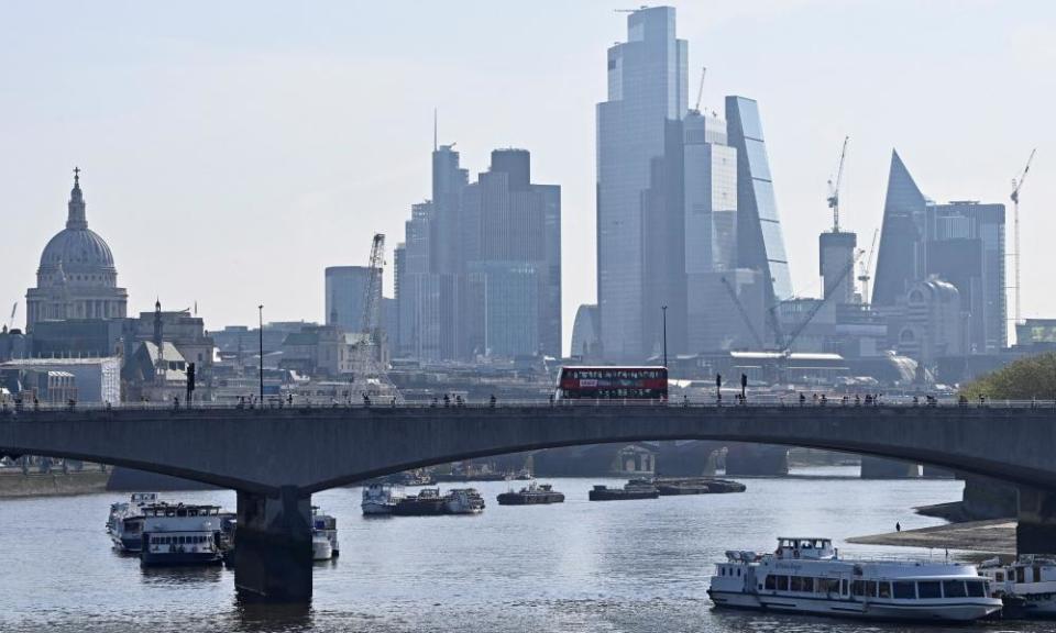 <span>Photograph: Toby Melville/Reuters</span>