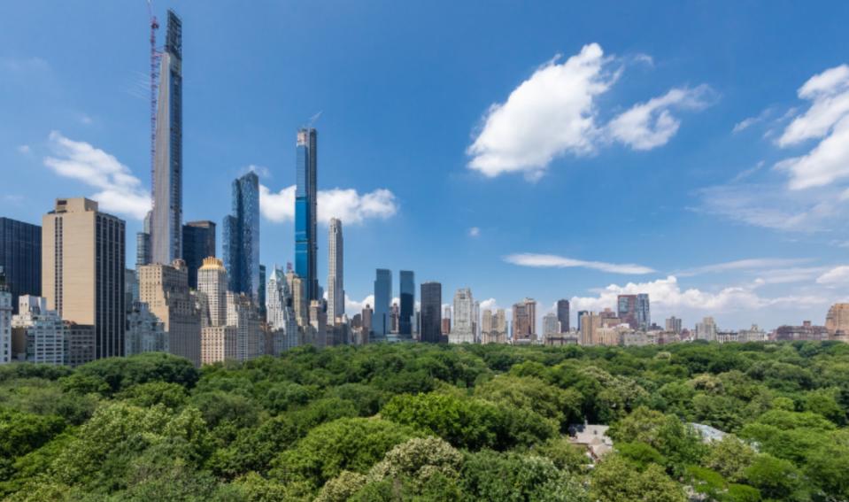 Terraza con vistas a Central Park