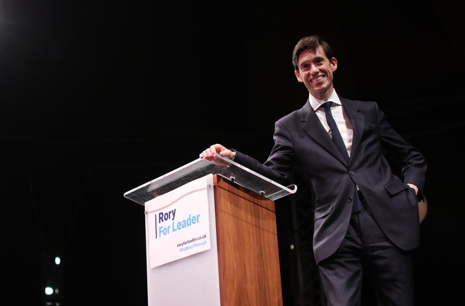 Rory Stewart at the launch of his campaign to become leader of the Conservative Party (Picture: PA/Getty)