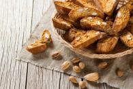 <p>If you’re looking for a simple, sweet, and nutty biscotti, look no further. This classic crispy biscuit is perfect for dunking in any coffee cocktail.<br><br><a href="http://www.thedailymeal.com/recipes/crunchy-almond-biscotti-recipe" rel="nofollow noopener" target="_blank" data-ylk="slk:For the Crunchy Almond Biscotti recipe, click here.;elm:context_link;itc:0;sec:content-canvas" class="link "><b>For the Crunchy Almond Biscotti recipe, click here.</b></a></p>