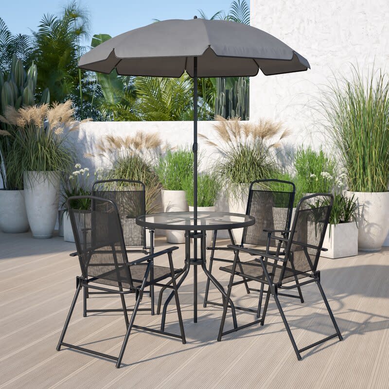 <p><a href="https://go.redirectingat.com?id=74968X1596630&url=https%3A%2F%2Fwww.wayfair.com%2F--%2Fpdp%2Fwade-logan%25c2%25ae--amlie-nantucket-6-piece-patio-garden-set-with-table-umbrella-and-4-folding-chairs-x115866952-l128-w004755841.html&sref=https%3A%2F%2Fwww.popularmechanics.com%2Fpromotions%2Fg43565166%2Fwayfair-way-day-outdoor-deals-2023%2F" rel="nofollow noopener" target="_blank" data-ylk="slk:Shop Now;elm:context_link;itc:0;sec:content-canvas" class="link ">Shop Now</a></p><p>Amlie Nantucket 6 Piece Patio Garden Set</p><p>$189.99</p><p>wayfair.com</p><span class="copyright">Wayfair</span>