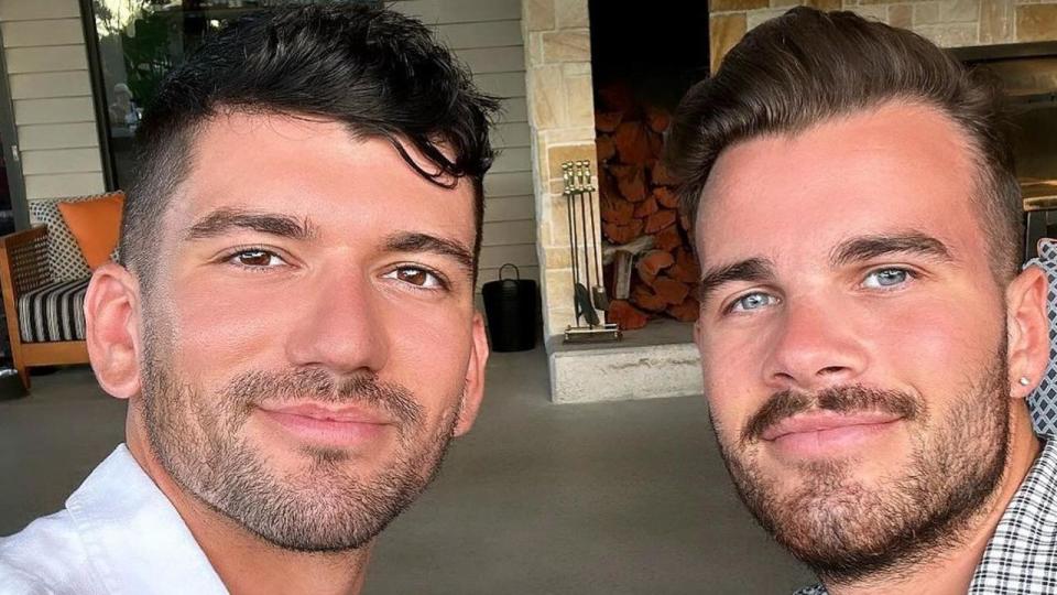 Luke Davies (left) and Jesse Baird (right) were allegedly murdered by NSW police officer Beau Lamarre-Condon. Picture: Instagram