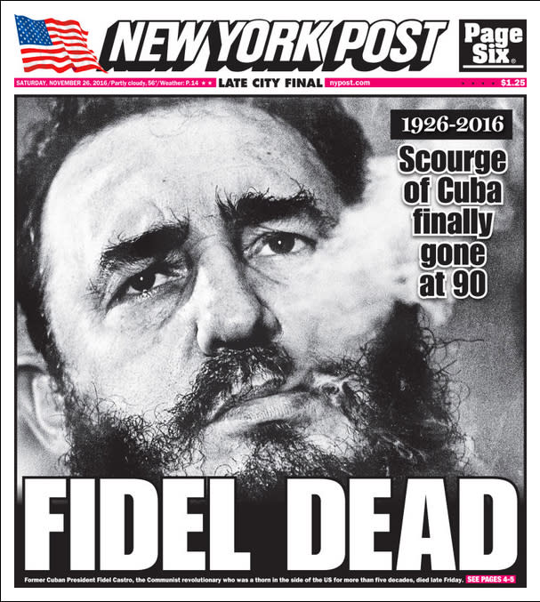 Fidel Dead