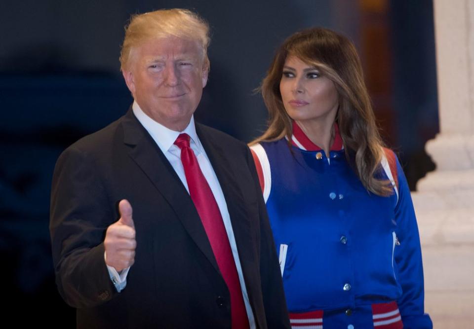 President Trump Says Melania's Life Is 'Not So Easy'
