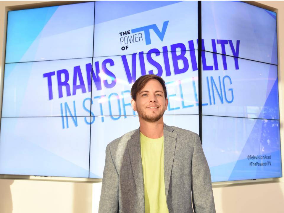 Alex Blue Davis was the first trans actor on "Grey's Anatomy."