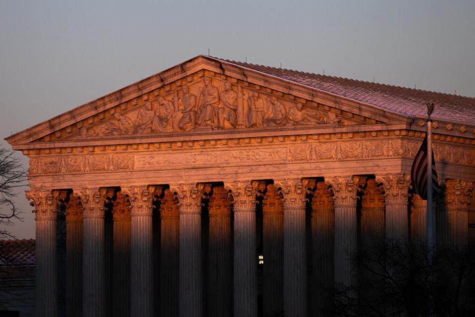 PHOTO: The US Supreme Court in Washington, DC, US, on Wednesday, Jan. 17, 2024. (Julia Nikhinson/Bloomberg via Getty Images, FILE)