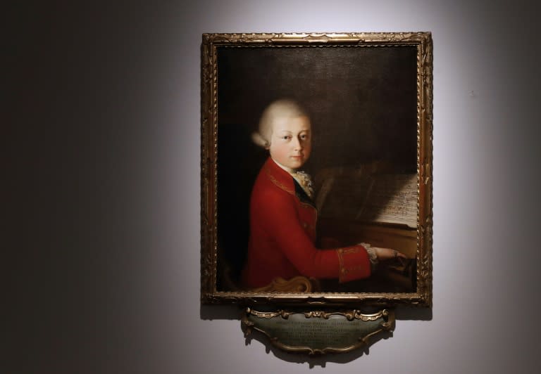 Born in 1756, Mozart was a child prodigy and began composing at a very early age under his father's guidance (Fran?ois GUILLOT)