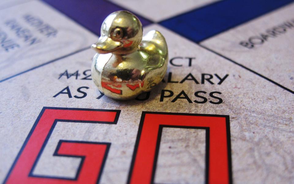 The ducky, one of three new tokens that will be included in upcoming versions of Monopoly - Credit: AP Photo/Wayne Parry