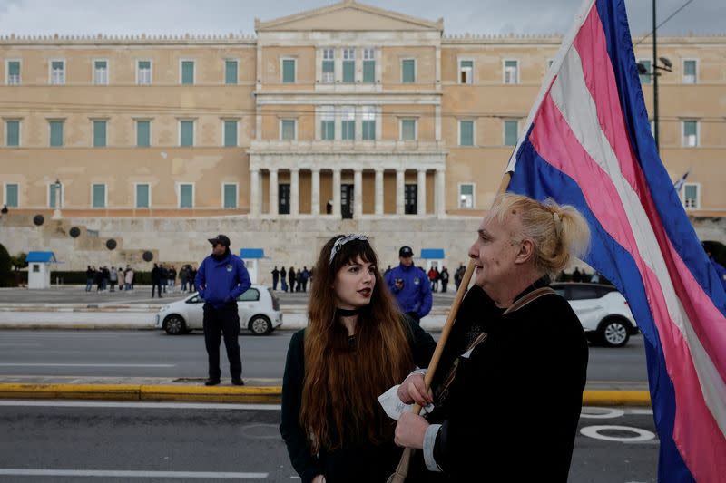 Greek parliament votes on bill legalising same-sex marriage