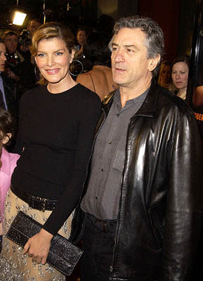 Rene Russo and Robert De Niro at the Hollywood premiere of Warner Brothers' Showtime