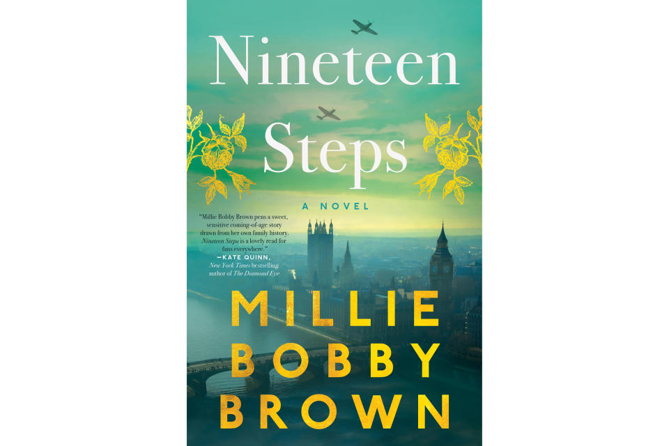This cover image released by William Morrow shows "Nineteen Steps" by Millie Bobby Brown. (William Morrow via AP)