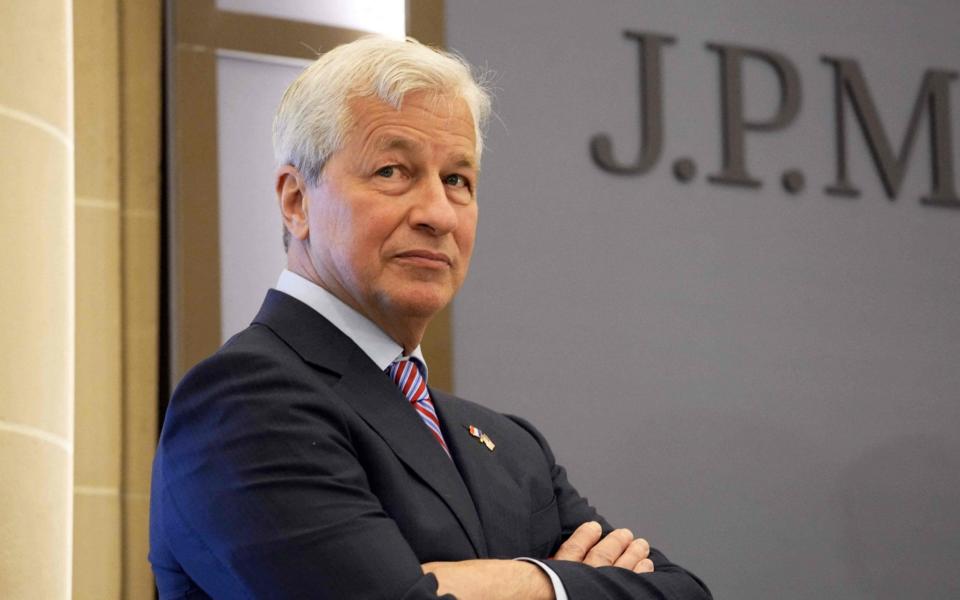 JP Morgan boss Jamie Dimon - Michel Euler / POOL / AFP