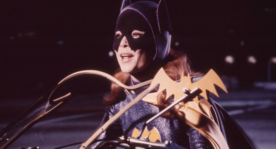 Yvonne Craig as Batgirl in the 1960s Batman TV show