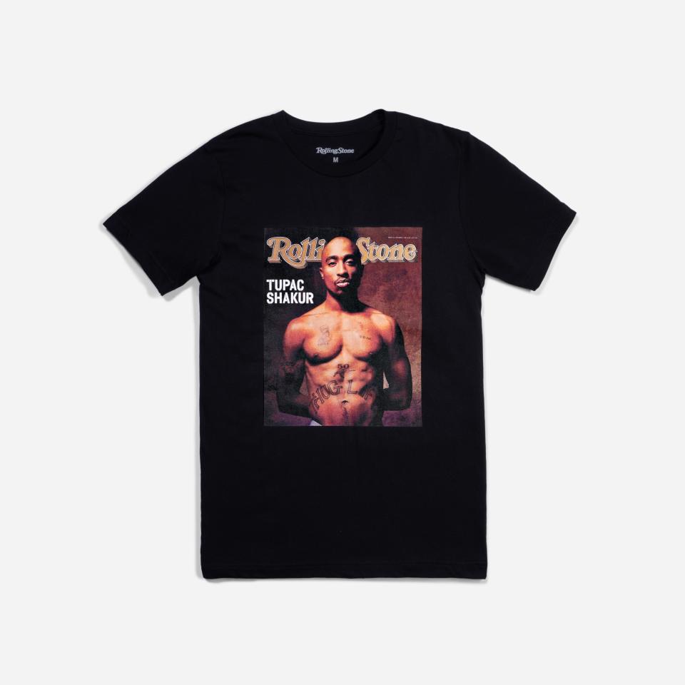 tupac rolling stone cover t-shirt