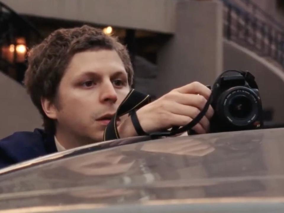 Michael Cera as Phil in "Person to Person" (2017).