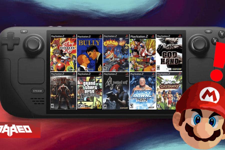 Propietarios de la Steam Deck la usan mayormente para emular juegos de PlayStation 2, Nintendo Switch, Gamecube y las Game Boy