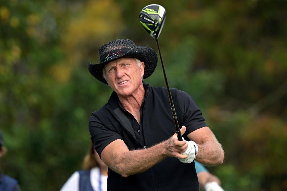 Greg Norman's involvement in the Saudi Arabian-backed LIV golf tour and comments he's made about the killing of Washington Post columnist Jamal Khashoggi at a Saudi consulate in Turkey are being questioned by other Australian golfers.