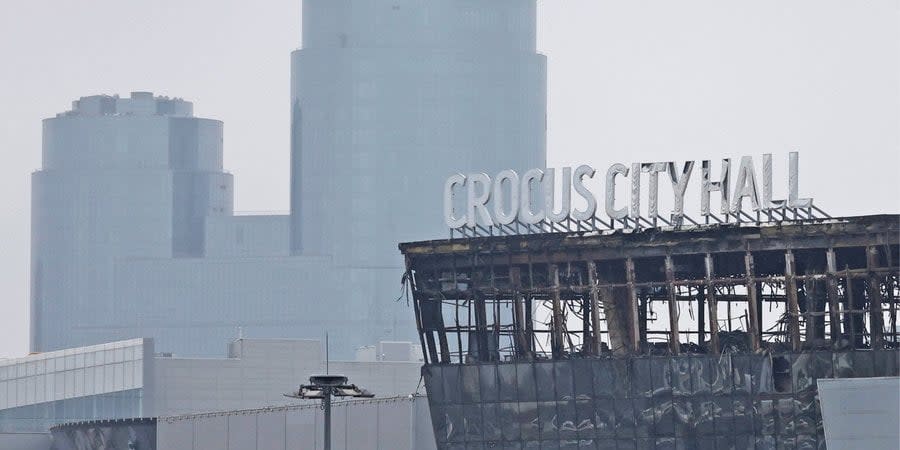 A terrorist attack occurred at the Crocus City Hall concert venue near Moscow on March 22