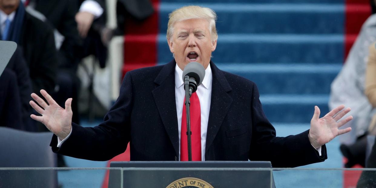 donald trump inaugural address