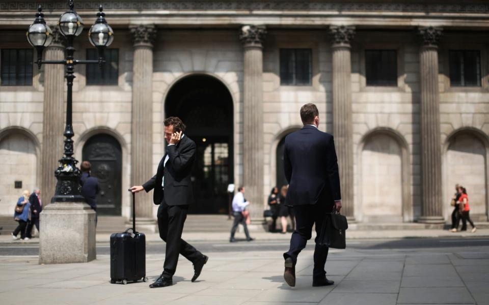 The Bank of England is expected to hold interest rates - Chris Ratcliffe/Bloomberg